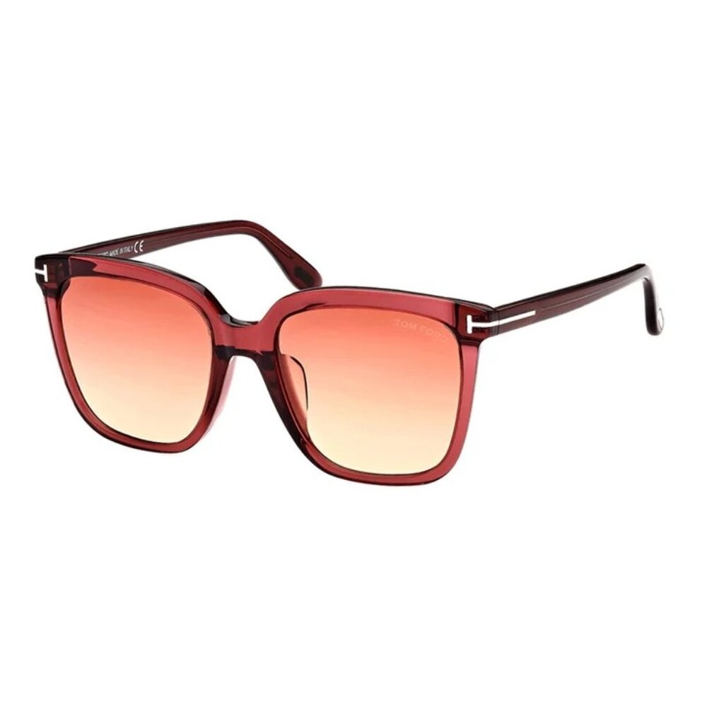 NEW TOM FORD SUNGLASSES BORDEAUX WOMEN EYEWEAR